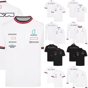 Yeni F1 T-Shirt Formül 1 Takım Yarış Polo Gömlek T-Shirt Yaz Erkekler Yarış Spor Yakası Hızlı Kuru Tişörtler Forma Aynı F1 Gömlek