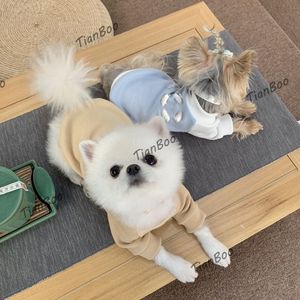 Brand Herbst Winter Hoodie für kleine Hunde XS-XXL Designer Haustierkleidung Geeignete Yorkshire Terrier, Chow Chows, Chihuahuas atmungsaktives Katzenhemd