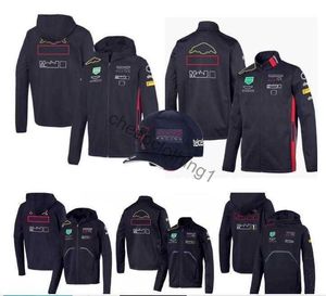 Cyklowe odzież F1 Wyścigowa bluza Spring Mens Team Hoodie w tym samym stylu Rozdaj logo kapelusz Num 1 11