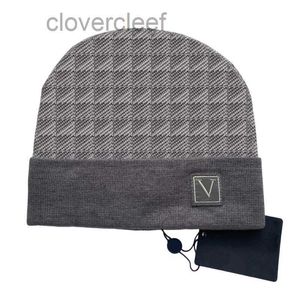 Wholesale Designer Beanies Mens and Womens Beanie Fall/Winter Thermal Knit Letter Hat Ski Brand Bonnet High-Quality Plaid Skull Caps Luxury Warm Cap