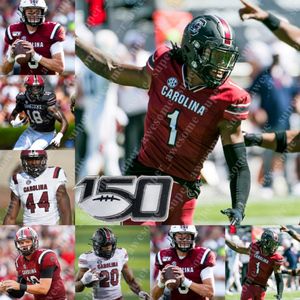 NCAAゲームコックフットボールジャージールークドーティケビンハリスXavier Legette Zacch Pickens Josh Vann 3 Burch Nick Muse Kingsley Enagbare Jaycee Horn Connor Shaw Clowney 217n