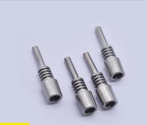 Titanium Tip Collector Domely Titanium Nail 10mm G2 Inverterade grad 2 Ti Nails för DAB Straw Concentrate Dab3506379