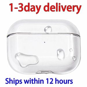 Airpods Pro 2 2nd Generation airpod 3 pros Headphone Accessories Solid TPU Silicone Protective Earphone Cover Wireless Charging Shockproof Case