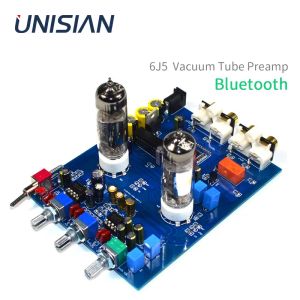 Verstärker Unisian Bluetooth 4.2 Hifi Vakuumrohr Vorverstärker -Board 6J5 Gallenpuffer Vorverstärker NE5532 TONE -Steuerplatine für Verstärker DC12V