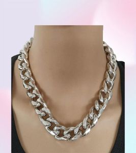 Chains Statement Necklace Gothic Chunky Chain Choker Punk Rock Necklaces Goth Vintage Collier Men Women Jewelry21862028114