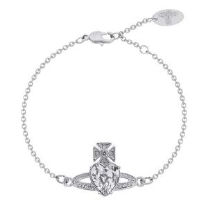 Designer High version Brand Shines Three dimensional Love Zircon Saturn Big Sparkling Diamond Light Luxury Bracelet Female