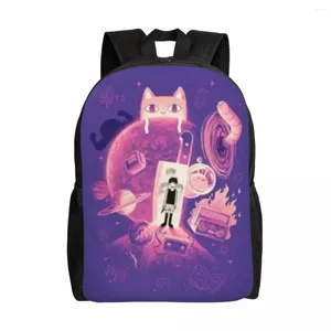 Zaino horror omori da gioco da viaggio da donna da donna laptop book book book daypack borse da daypack college