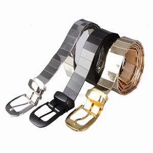 Cinturones Metal Mens Belts Gold Luxury Cintos Femininos Hombre Cinto Full All-Matchストラップシルバーブラックベルト