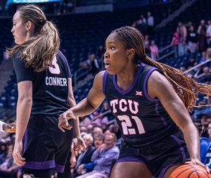 Sedona Prinz Hailey van lith tcu Frauen Basketball Trikot 5 Una Jovanovic 3 Madison Conner 23 Aaliyah Roberson 24 Daija Turner genähte TCU Horned Frogs Trikots