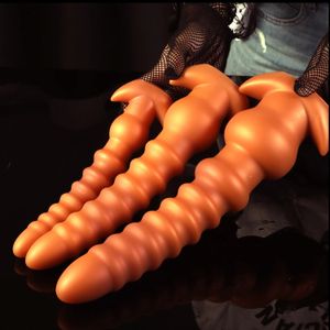 Big Buttplug silikonowy wtyczka analna koraliki analne Produkt erotyczny Butt erotyczny dla dorosłych gier