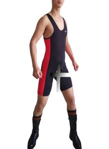 Badiace Man One Piece Ooen Complote Open Button Custom Gay Wrestling Singlet Sexy The Lifting9387623
