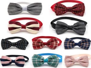 Dog Apparel Whole 100pcs Pet Cat Bowties Collar Bows Puppy Ties Bow Tie Neckties Samll dog Grooming Supplies3840955