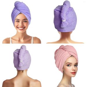 Towel 1pc Microfiber Hair Wrap - Anti-Frizz Turban For Thick Long And Curly Bathroom Essential Women Men