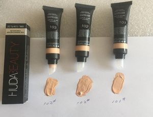 10 ml 3 färger concealer foundation make up cover primer bas professional face makeup contour palette8941498