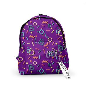 Backpack Harajuku Funny Dreamteam Backpacks Boys/Girls School Bags 3D Print Keychains Oxford Waterproof Cute Small