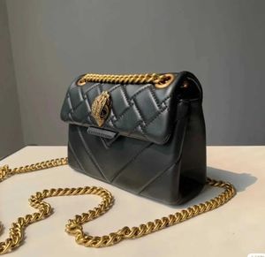 Cross Body Black Luxury Handbags And Purse Women PU Leather Messenger Shoulder Bag Plaid Female Crossbody Bag Tassel Quilted Brand Leisure