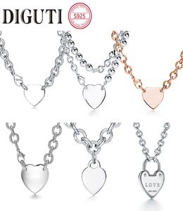 925 Sterling Silver Classic Style Ladies Hot Sprzedawanie grubego łańcucha Naszyjnik z oryginalnym logo China Factory Wholesale1083790