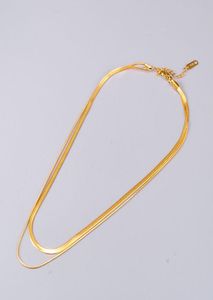luxury designer necklace Snake bone neck chain womens high version temperament clavicle chain4051969