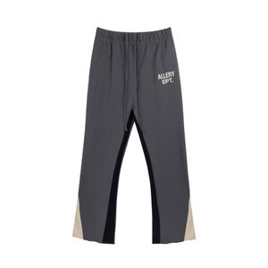 Pantaloni da uomo plus size primaverili ed estate nuovi pantaloni casual dritti con corda 247w