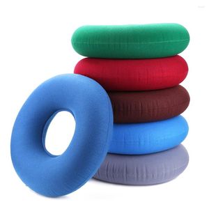 Pillow Tailbone Dor Relief Donut Home Office Use Almofadas Hemorróidas do assento com bomba para feridas borbulhantes