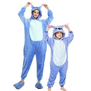 Stichpyjama Kinder Einhorn Onesies für Kinder Tier Cartoon Decken Baby Kostüm Winter Jungen Mädchen Licorn Onesie 211130 1696