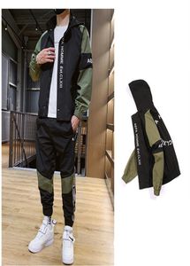 Mens Tracksuits With Fashion Letter Embroidery Street Sports Styles 2pcs Sets Spring Autumn Casual Clothes9599341