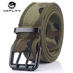 Oficial autêntico 3 8cm Cinturão de lona para homens Hardle Buckle Buckle de alta qualidade Canvas Natural Acessórios para caminhada de cinto de trabalho ao ar livre H220427 267C