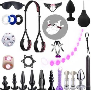 Tattooed Power Band Anal Plug Fun SM Adult Combination Set Alternative Toys Sex Goods WUH5338G8764096