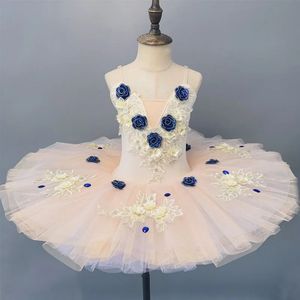 Girls Professional Ballet Tutus Dress Children Ballerinas Ballerinas Dancing Abbigliamento Girl Dress Tutu Jazz Kids Dancewear Costumi 240426