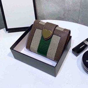 Luxurys weibliche Square -Kartenhalter Designer Frauen Buchstaben Retro Brieftaschen Hochwertige Handtaschen Geldbörse Fashion Lady Clutch Bag 247f