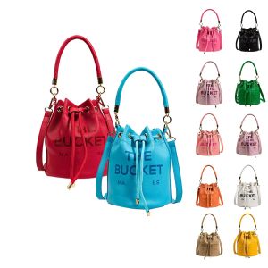 Instantânea de luxo Bucket Snapshot The Tote Bag Sacos de couro genuíno Top, lascas de tração Bolsas de designer de gola feminina masculino Handbag de Pochette Cruz