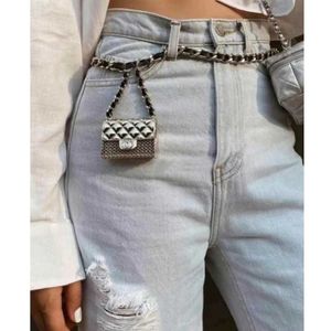 2021 Тренда мода Ceinture Femme Luxury Designer Designer Mast Chain Bag Bag Banged для джинсов Drelegant Aestetic Accessories x0803 235G