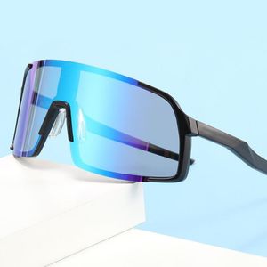 Sonnenbrille großer quadratischer Außen UV400 Radsport MTB Bike Shades Bicycle Sonnenbrille Sport Reitreiten Sonnenbrillen Ydyj-15 287u