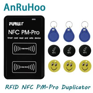 Karten -RFID -Dekodierung Duplicator NFC Smart Chip Card Reader 13.56MHz 1K S50 Badge Clone 125kHz T5577 Token Tag Writer PM Pro Key Copier