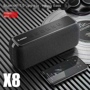 Portabla högtalare XDOBO X8 60W Portable Bluetooth-kompatibla högtalare 6600mAh Bass med Subwoofer Sound Box Wireless Waterproof TWS Boombox J240505