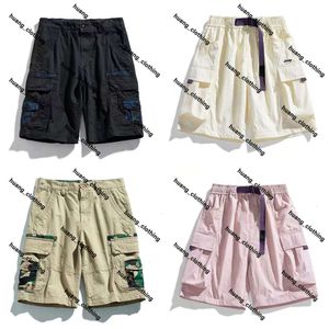 Men's Designer Pants Jeep Shorts Cargo Pockets Work Cargo Pants Womens Summer Sweatpants Multi-function Thigh Pants Hellstart Short Casual Loose Stone Shorts 772