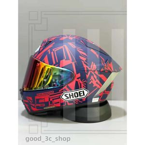 Tasarımcı Full Face Shoei X15 Kırmızı Ant Marquez 93 Motosiklet Kask Anti-Fog Vizör Adam Binicilik Araba Motokros Yarışı Motosiklet Motosiklet Kask-Orijin-Helmet 604