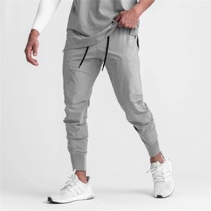 Brand Summer Mens Gym Joggers Pants Streetwear Sweatpant Sporting Trousers Fitness Bodybuilding Sweat 240423