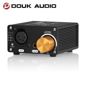 Wzmacniacz Douk Audio U5 HiFi W pełni zrównoważony wzmacniacz słuchawkowy W / Tom Control Control Stereo słuchawkowy wzmacniacz słuchawkowy dla słuchawek XLR / 4,4 mm