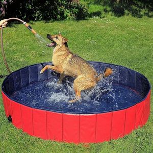 Foldable Dog Swimming Pool Portable Pet Bathing Tub Pool for Dogs Pet Bath Pool Collapsible Dog Bathtub Large Pet Accessories 240419