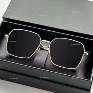 Glasögon designersunglasses 2024 Nya låda polariserade linser för mäns körning, fiske och UV -skydd solglasögon