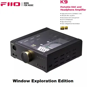 Усилитель (разведка) Fiio K9 Усиление для наушников AMP USB ES9038PRO*2 DAC Bluetooth Hifi Audio THX AAA 788+ LDAC DSD512