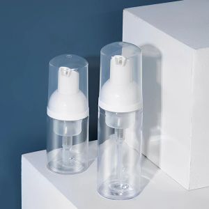 Flaskor 18 st 30/50/60 ml skum dispenser skumpump flaskor plast bpa gratis påfyllningsbar mini skummande tvåldispenser pumpflaskor