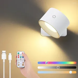 Lampada a muro Lightss Upgown Light Source LED Sconce 19 Colori Dimmabile montato con batteria ricaricabile