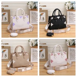 Bolsas femininas de bolsa de gotas de luxo na sacola da bolsa Go Go Crossbody Flower Ladies Bolsa de ombro de bolsa casual fêmea Bolsa grande compra de bolsa cruzada carteira