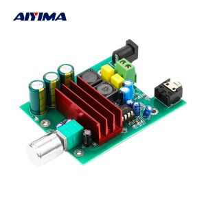 Amplifiers AIYIMA TPA3116D2 Subwoofer Digital Power Amplifier Board TPA3116 Amplifiers 100W Audio Module NE5532 OP AMP 825V