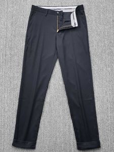 Herrbyxor Spring/Summer Mens Thin Pants Modelson Silk Elastic Breatble Casual Pants Y240506