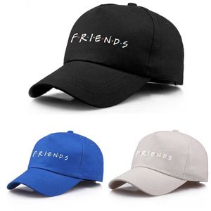 Boll Caps Friend TV Program Baseball C roll Spela Cartoon Uisex broderad baseball C HAT utomhus C HAT GIFT J240506