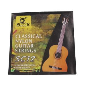 Spock Classical Gitarre Nylon Strings SC12 Nylon Klassische Gitarrenstrings SC12 Gitarrenstrings Großhandel