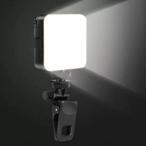 Lights Pocket LED Selfie Light for IPhone Samsung IPad Mobile Phone Laptop Clip Ring Flash Fill Video Photo Ringlight Photography Lamp